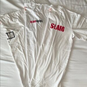3-pack SLAM white tee’s